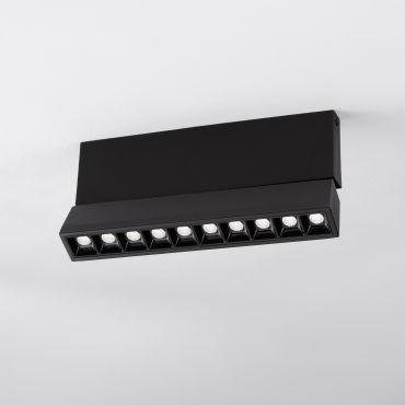 Nova Luce Pad - plafondlamp - 27,5 x 4 x 12,2 cm - 15W LED incl. - zwart