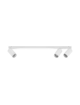 Nova Luce Oso - opbouwspot - 70 x 3,5 x 10,5 cm - wit