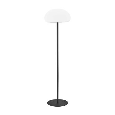 Nordlux Sponge - vloerlamp - oplaadbaar via USB-kabel - Ø 34 x 126 cm - 6,8W dimbare LED incl. - wit en zwart