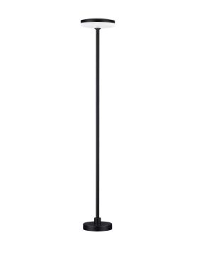 Nova Luce Nawa - tuinpaal - Ø 15 x 93 cm - 12W LED incl. - IP65 - zandzwart