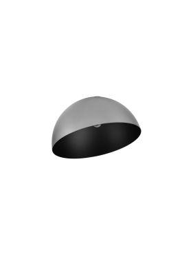 Nova Luce Onia - plafondlamp - Ø 50 x 31 cm - metallic en zandzwart