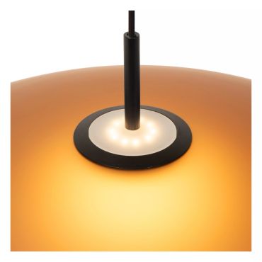 Lucide Menga - hanglamp - Ø 60 x 150 cm - 18,6W dimbare LED incl. - amber