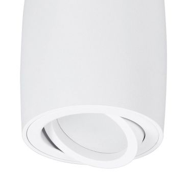 Nova Luce Gozzano - opbouwspot 1L - Ø 8 x 9 cm - zandwit