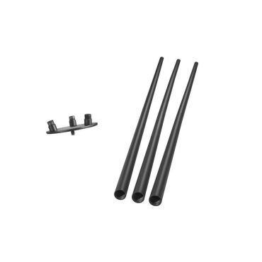 Nordlux Kettle Tripod 100 - statief voor Kettle 22 en 36 lampenkappen - 36,7 x 32 x 102,9 cm - zwart