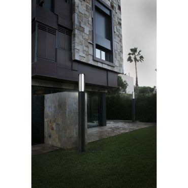 Faro Bu-Oh! - lantaarnpaal - Ø 15 x 250 cm - 42W LED incl. - IP65 - donkergrijs