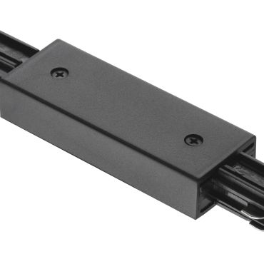 Nordlux Link Double Adaptor - 1-fase railsysteem - tussenconnector - 9,5 x 3,5 x 1,8 cm - zwart