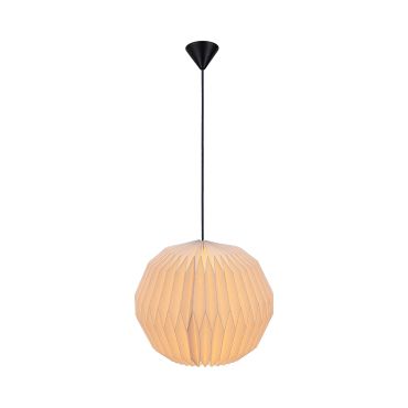 Nordlux Belloy 30 - papieren lampenkap zonder pendel - Ø 30 x 26 cm - wit