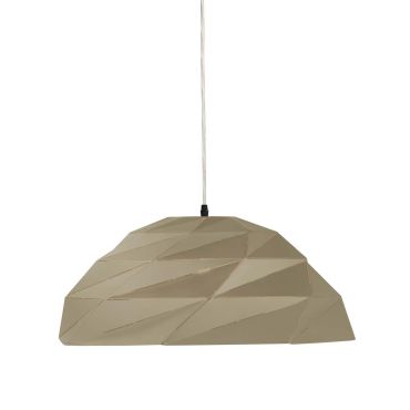 Searchlight Origami - hanglamp - Ø 47 x 150 cm - metallic goud