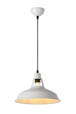 SHOWROOMMODEL - Lucide Brassy-bis - hanglamp - Ø 31 x 149 cm - wit