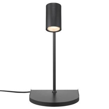 Nordlux Cody - wandlamp met schakelaar en USB-poort - 20 x 20 x 42,9 cm - zwart