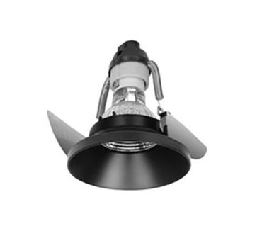 Nova Luce Zelmira - inbouwspot - Ø 82 mm, Ø 75 mm inbouwmaat - zwart