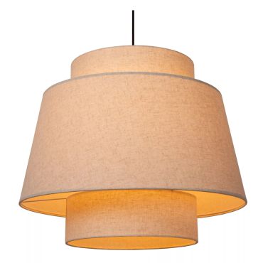 Lucide Tribute - hanglamp - Ø 60 x 180 cm - beige