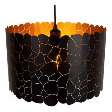 Lucide Almelo - hanglamp - Ø 40 x 155 cm - zwart