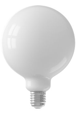 Calex Smart LED lamp - Ø 12,5 x 17,2 cm - E27 - 7,5W - dimfunctie en instelbare lichtkleur via app - 1800 tot 3000K - RGB + W