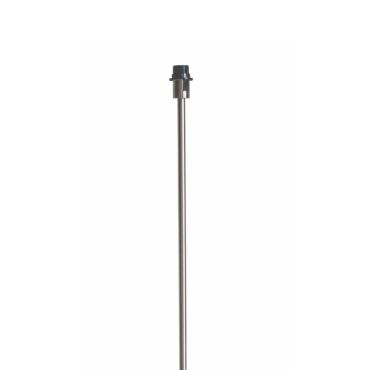 Artdelight Tondo - staanlamp - 140 cm - mat staal