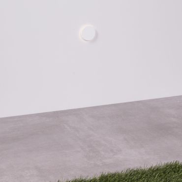 Nova Luce Compo - inbouw wandverlichting - Ø 5 x 9 cm - 1W LED incl. - IP67 - zandwit