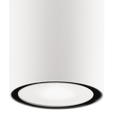 Nova Luce Cerise - buiten plafondlamp - Ø 6 x 10,5 cm - IP54 - wit