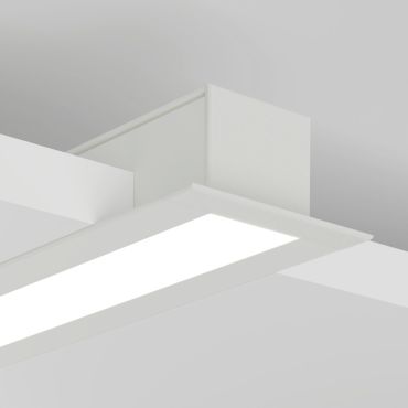 KLUS Larko - inbouw ledprofiel - 4,62 x 2,45 cm - wit