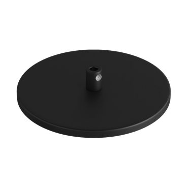 Creative Cables Flush - plafondrozet - Ø 12,6 x 0,7 cm - zwart