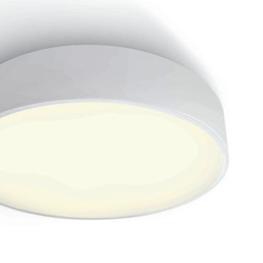 ONE Light LED Project Plafo - plafondverlichting - Ø 30 x 8 cm - 20W LED incl. - wit