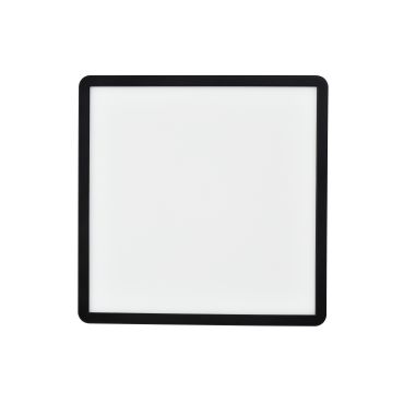 Nordlux Oja - badkamer plafondverlichting - 29,4 x 29,4 x 2,3 cm - 3 stappen Moodmaker SceneSelect functie - 14,5W LED incl. - IP54 - zwart