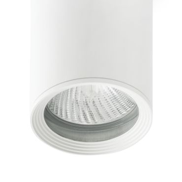Faro Tasa - opbouwspot 1L - Ø 11 x 14 cm - IP44 - mat wit