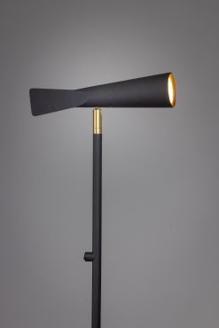 ETH Pisa - vloerlamp - Ø 6 x 170 cm - zwart