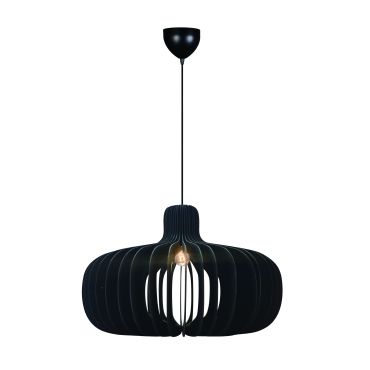 Nordlux Hazo 65 - hanglamp - Ø 65,5 x 243 cm - zwart