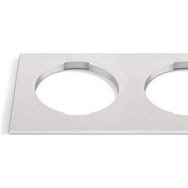 ONE Light - vierkante decoratieve dubbele basis - 10105H - wit