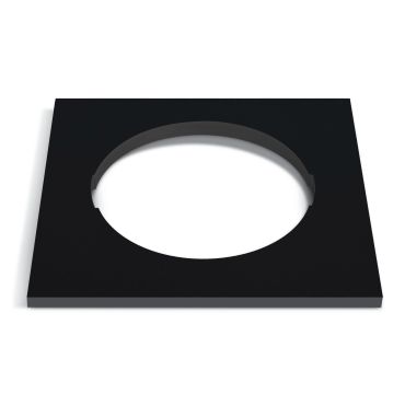 ONE Light – vierkant decoratieve basis voor - 10105H - zwart