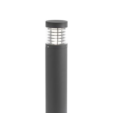 Faro Giza - tuinpaal - Ø 12 x 65 cm - 15W LED incl. - IP54 - donkergrijs