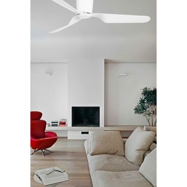 Faro Pemba - plafondventilator met afstandsbediening - Ø 132 cm - wit