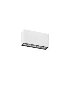 Nova Luce Jax - buiten plafondverlichting - 14,2 x 7,5 x 4 cm - 7W LED incl. - IP65 - zandwit