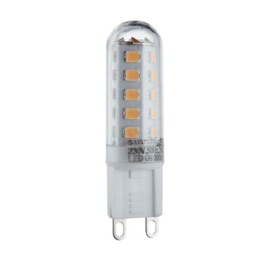 Searchlight LED Lamp - Ø 2 x 6 cm - G9 - 3W niet dimbaar (set van 10) - 4000K - transparant