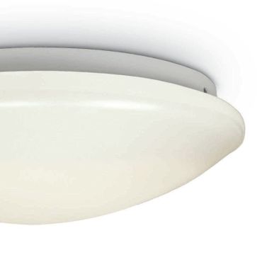ONE Light LED Plafo Round - plafondverlichting - Ø 30 x 10 cm - 26W LED incl. - wit - warm witte lichtkleur