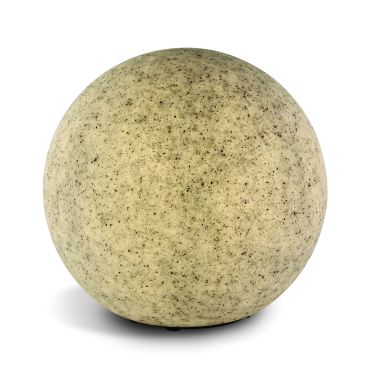 ONE Light Stone Moonlights - grondspot op piek met stekker - Ø 28 x 23 cm - IP65 - donkergrijs
