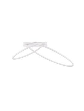 Nova Luce Kiklos - plafondlamp - Ø 72 x 30 cm - 42W dimbare LED incl. - zandwit