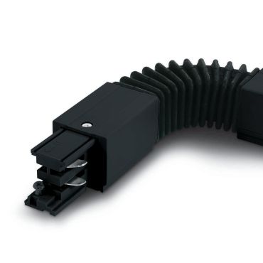 ONE Light Square Track Accessories - flexibele hoek - 16A - zwart