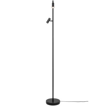 Nordlux Omari - vloerlamp - 3 x 20 x 141 cm - 3 stappen dimmer - 2x 3,2W LED incl. - zwart