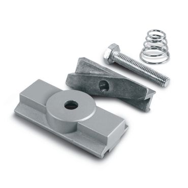 ONE Light Square Track Accessories - mechanische adapter voor zware artikelen voor rail 40003 / 40003A - 3-fase railsysteem - grijs
