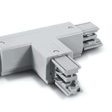 ONE Light Square Track Accessories - T-connector rechts - 3-fase railsysteem - 16A - wit