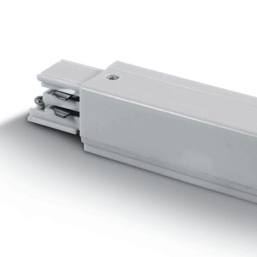ONE Light Square Track Accessories - tussenvoeding - 3-fase railsysteem - 16A - wit