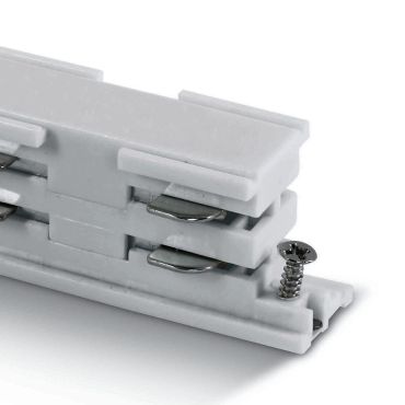 ONE Light Square Track Accessories - connector - 3-fase railsysteem - 16A - wit