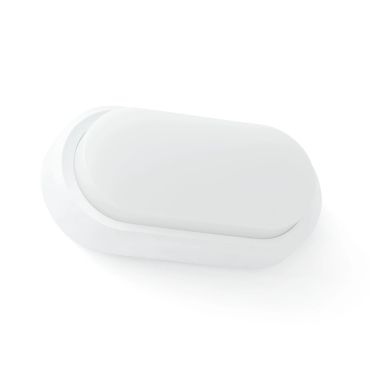 Faro Fred - wandverlichting - 20 x 5,4 x 10 cm - 7W LED incl. - IP65 - mat wit