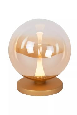 Lucide Gisela - tafellamp - Ø 16 x 17,5 cm - 4W LED incl. - amber