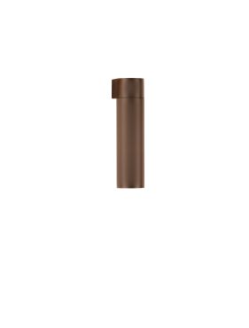 Nova Luce Lusy - buiten wandverlichting - Ø 5 x 20 x 7 cm - 5W LED incl. - IP65 - corten