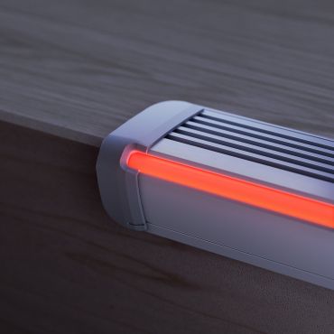 KLUS Steko-plus - ledprofiel voor trapranden - 2,64 x 4,06 cm - geanodiseerd zilver