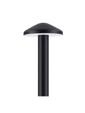 Nova Luce Nemo - tuinpaal - Ø 11 x 20 cm - 5W LED incl. - IP65 - donker antraciet