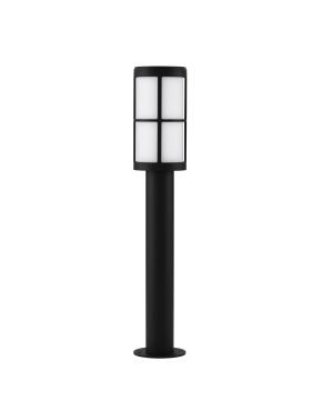 Nova Luce Stone - tuinpaal - Ø 12 x 65 cm - IP54 - donker antraciet