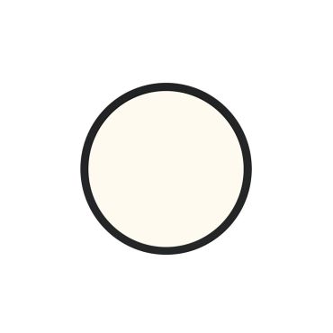 Nordlux Oja Smart - plafondlamp - Ø 29 x 2,3 cm - 15W - dimfunctie via app - 2700-6500K - zwart